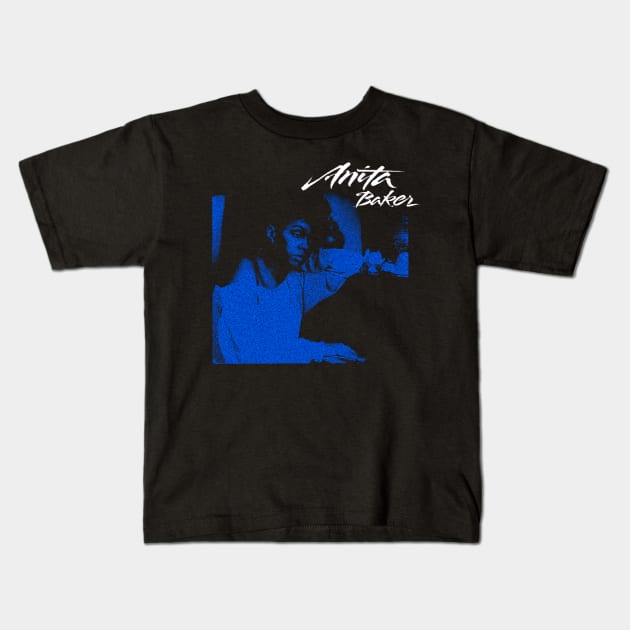 Classic Anita Baker Kids T-Shirt by Gumilang